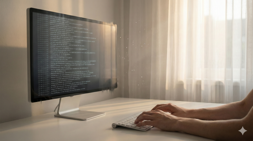 静かなシンギュラリティのイメージ