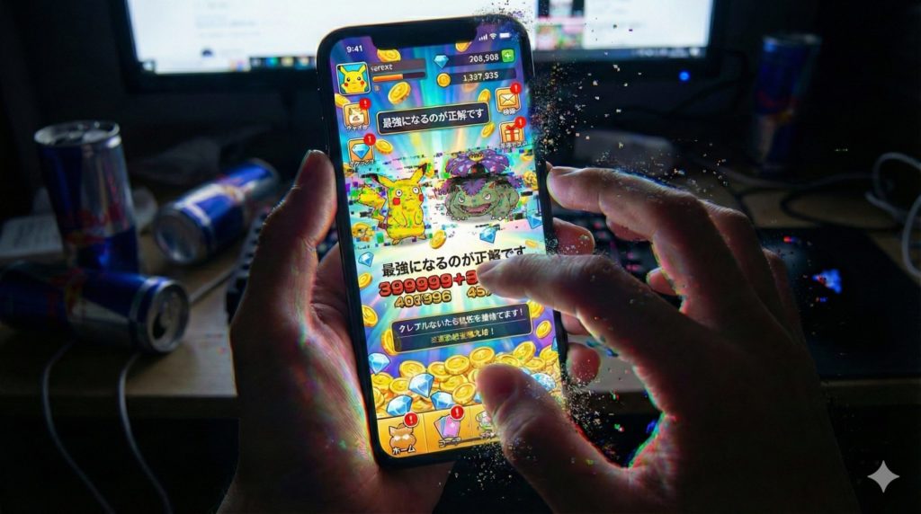 ポケモンのパクリゲー、ベビーワールドで最強を目指すイメージ